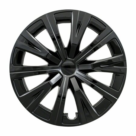 COAST2COAST 16", 10 Spoke, Gloss Black, Plastic, Set Of 4 IWC53016BLK